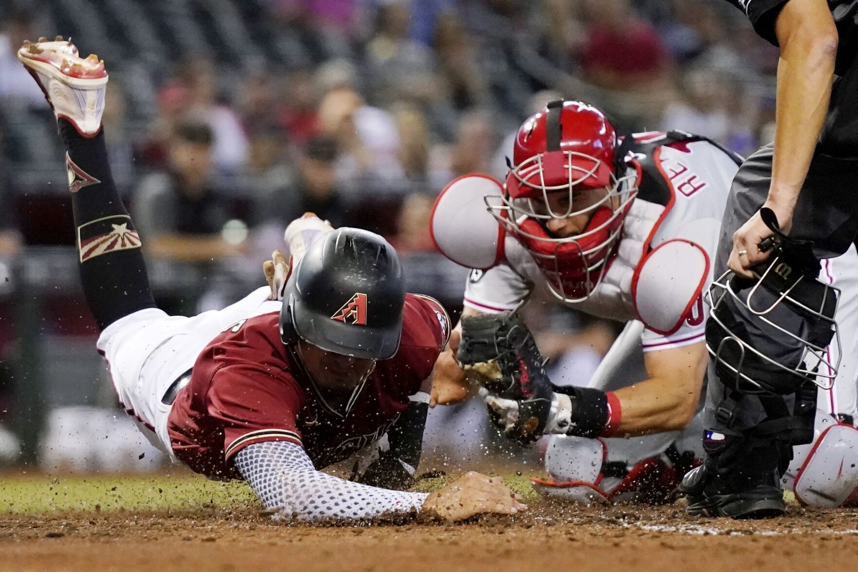 APTOPIX Phillies Diamondbacks Baseball